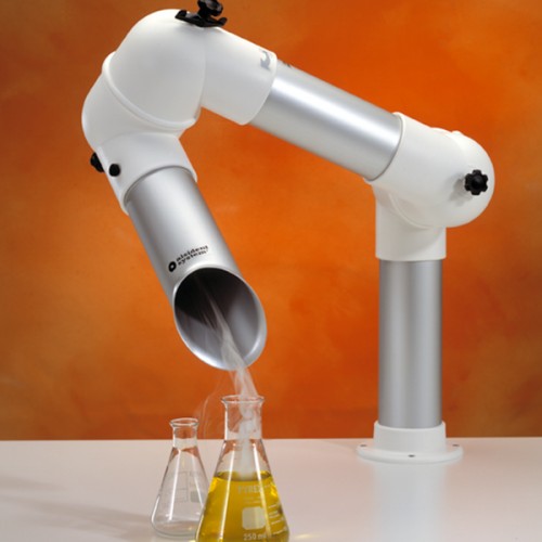 Brazos articulados para laboratorios