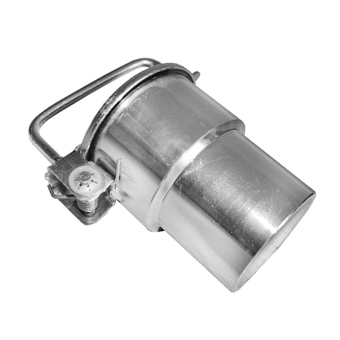 Toma con tapa para unión con manguito modelo KLVP
