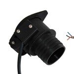 Toma plástica antiestática serie corta con microswitch