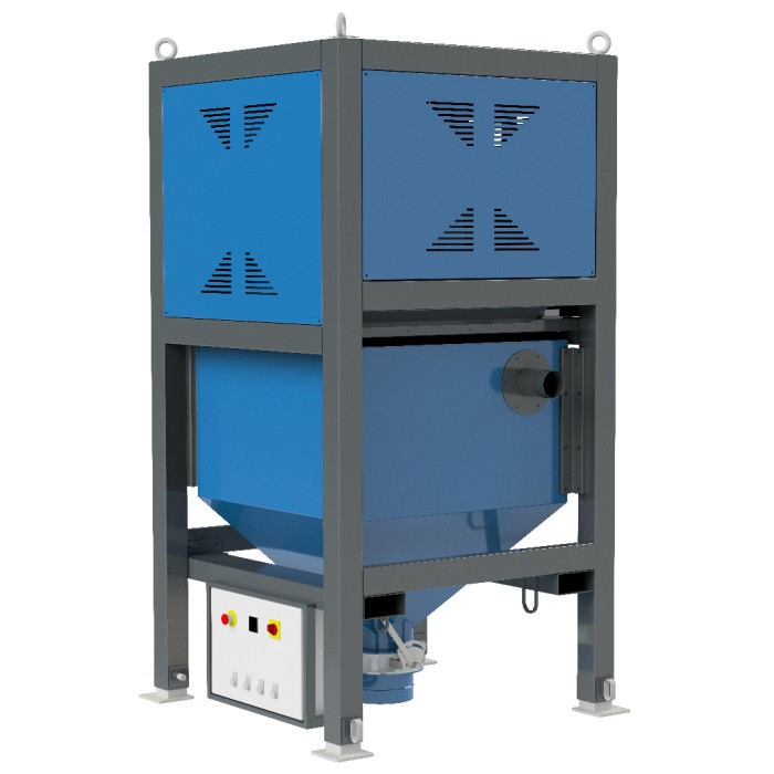 Aspirador silo para contenedor o big-bag SIL-VAC 600